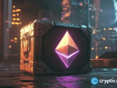 Ethereum price risky pattern nears as supply on exchanges plunge