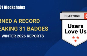 101 Blockchains Recognized in G2 Winter 2026 Reports