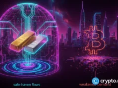 Bitcoin is a bust; gold, silver attract safe-haven flows