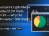 5 countries dominate Europe crypto media traffic in Q3