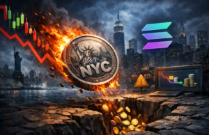 Former NYC mayor backed token tumbles on Solana amid liquidity fears