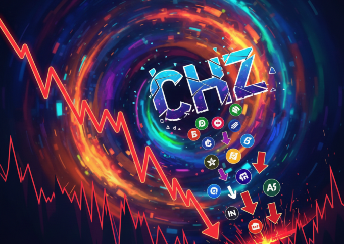 Chiliz price drops 15% amid sharp altcoin pullback