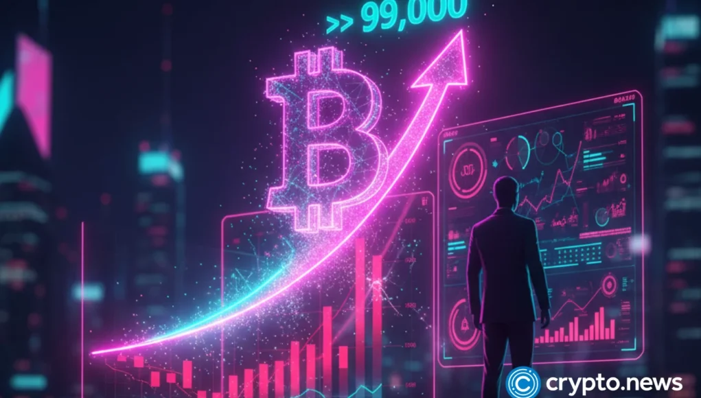 Crypto analyst predicts Bitcoin rally above $99,000 despite bearish indicators