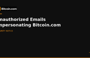 Unauthorized Emails Impersonating Bitcoin.com