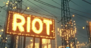 Riot stock rises ahead of earnings as a risky pattern emerges