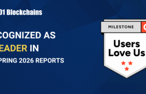 Announcement: 101 Blockchains Recognized as a Leader in the G2 Spring 2026 Reports