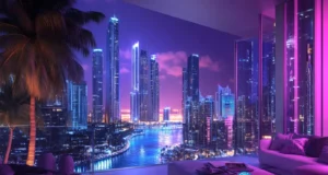 Dubai’s Kanvas lets Koopmans & Wexell’s digital ruins swallow the room