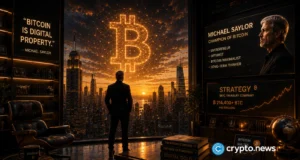 Michael Saylor says this Bitcoin metric shows Strategy’s real risk