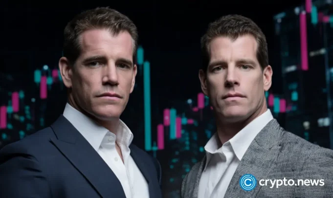 Winklevoss twins move $67M in Bitcoin as Arkham flags selloff signal