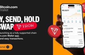 Tron Has Landed: Hold, Send, Swap, and Buy TRX, USDT and More Right in the Bitcoin.com Wallet