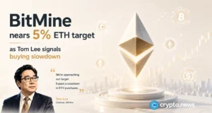 Bitmine adds 10,399 ETH as BMNR stock falls