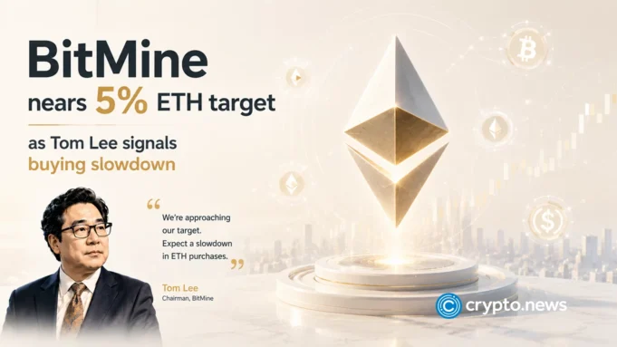 Bitmine adds 10,399 ETH as BMNR stock falls