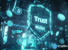 Trust Wallet warns of fake crypto card website targeting users